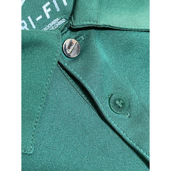 Nike Dri-Fit NCAA Oregon Ducks Men's Green Polo XL - Picture 6 of 10